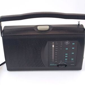 GE 3 Band Model 7-2946B AM/FM/TV1/TV2 Instant Weather Radio Band